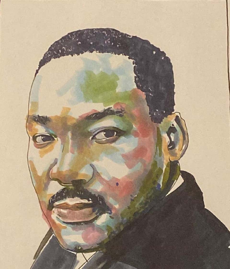 Robert Peterson Martin Luther King Jr - Gallery Karin Carton